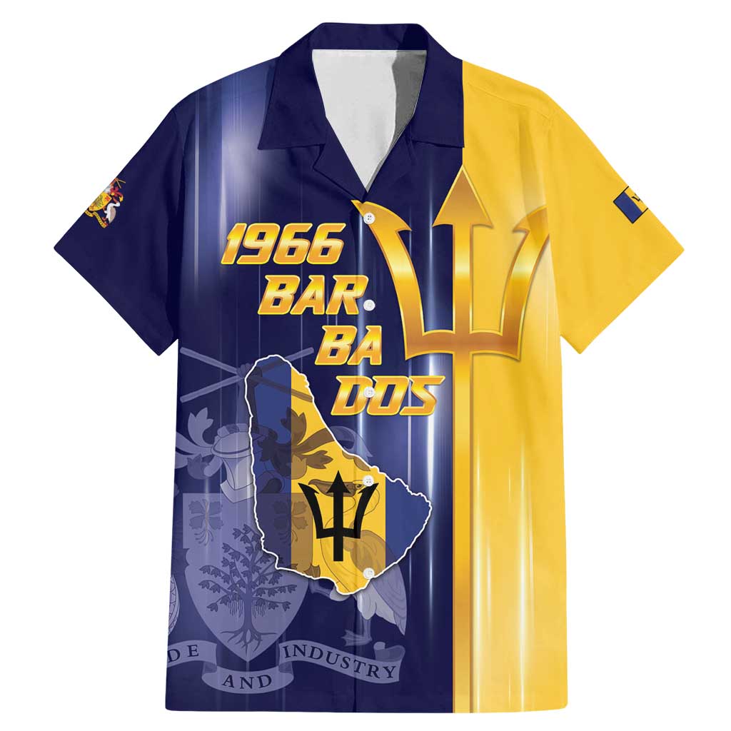 Barbados Independence Day Family Matching Mermaid Dress and Hawaiian Shirt Proud To Be Barbadian - Wonder Print Shop