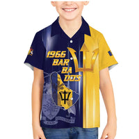 Barbados Independence Day Family Matching Mermaid Dress and Hawaiian Shirt Proud To Be Barbadian - Wonder Print Shop