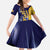 Barbados Independence Day Family Matching Off The Shoulder Long Sleeve Dress and Hawaiian Shirt Proud To Be Barbadian - Wonder Print Shop