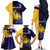 Barbados Independence Day Family Matching Off The Shoulder Long Sleeve Dress and Hawaiian Shirt Proud To Be Barbadian - Wonder Print Shop