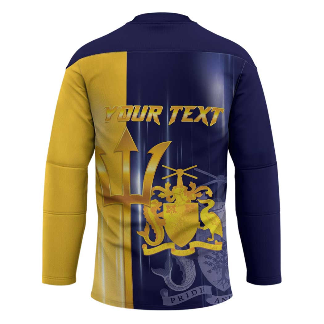 Barbados Independence Day Hockey Jersey Proud To Be Barbadian - Wonder Print Shop