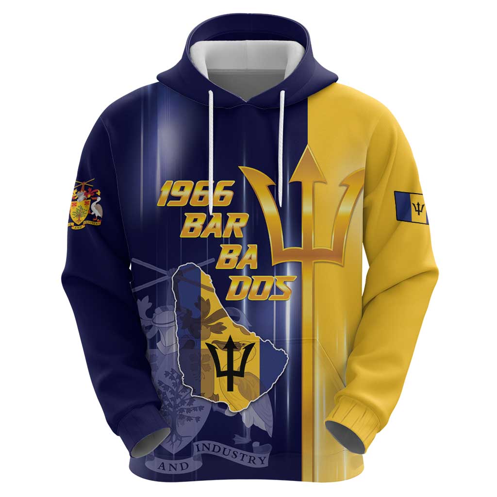 Barbados Independence Day Hoodie Proud To Be Barbadian - Wonder Print Shop