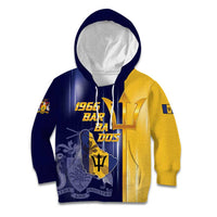 Barbados Independence Day Kid Hoodie Proud To Be Barbadian - Wonder Print Shop