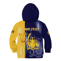 Barbados Independence Day Kid Hoodie Proud To Be Barbadian - Wonder Print Shop