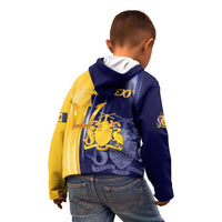 Barbados Independence Day Kid Hoodie Proud To Be Barbadian - Wonder Print Shop