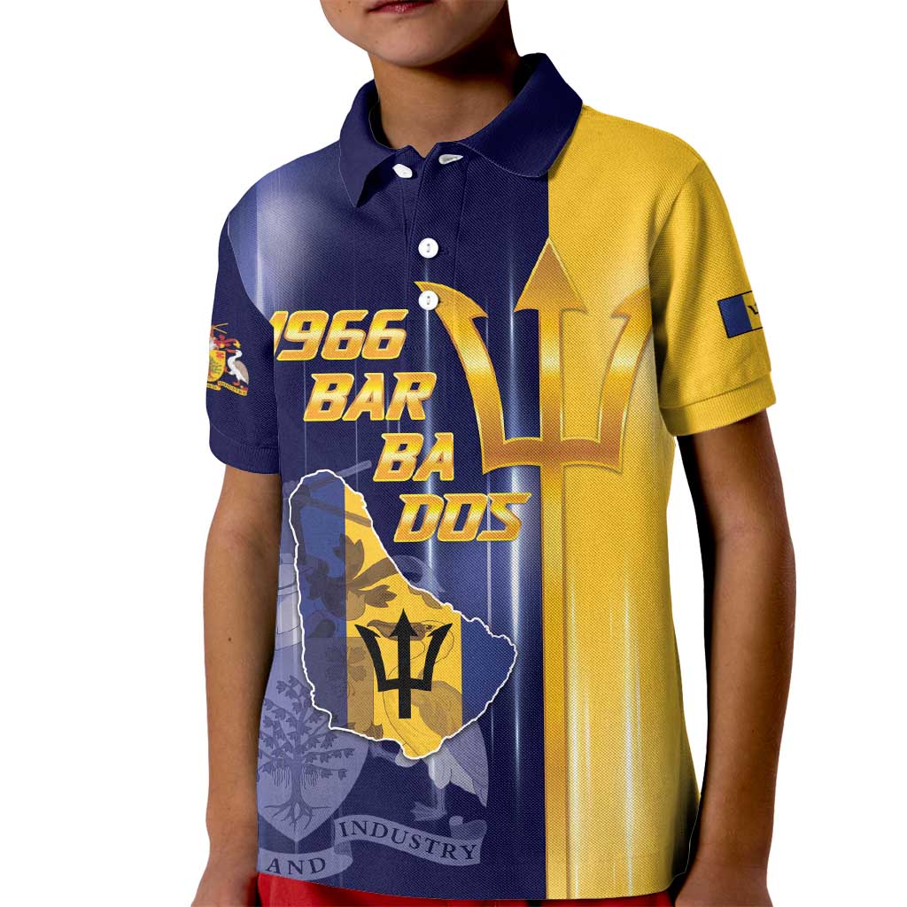 Barbados Independence Day Kid Polo Shirt Proud To Be Barbadian - Wonder Print Shop