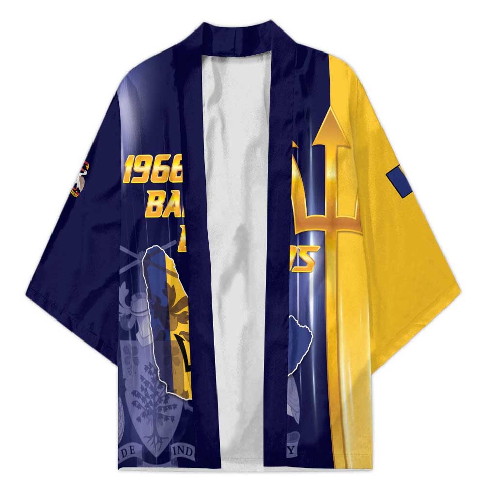 Barbados Independence Day Kimono Proud To Be Barbadian - Wonder Print Shop
