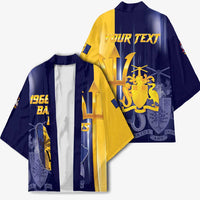 Barbados Independence Day Kimono Proud To Be Barbadian - Wonder Print Shop
