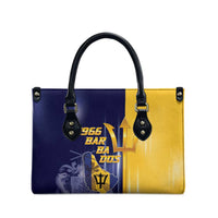 Barbados Independence Day Leather Bag Proud To Be Barbadian - Wonder Print Shop