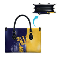Barbados Independence Day Leather Bag Proud To Be Barbadian - Wonder Print Shop