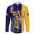 Barbados Independence Day Long Sleeve Button Shirt Proud To Be Barbadian - Wonder Print Shop
