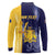 Barbados Independence Day Long Sleeve Polo Shirt Proud To Be Barbadian - Wonder Print Shop