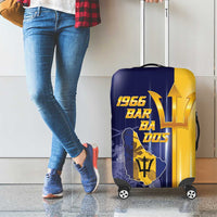 Barbados Independence Day Luggage Cover Proud To Be Barbadian - Wonder Print Shop