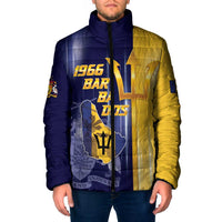 Barbados Independence Day Padded Jacket Proud To Be Barbadian - Wonder Print Shop
