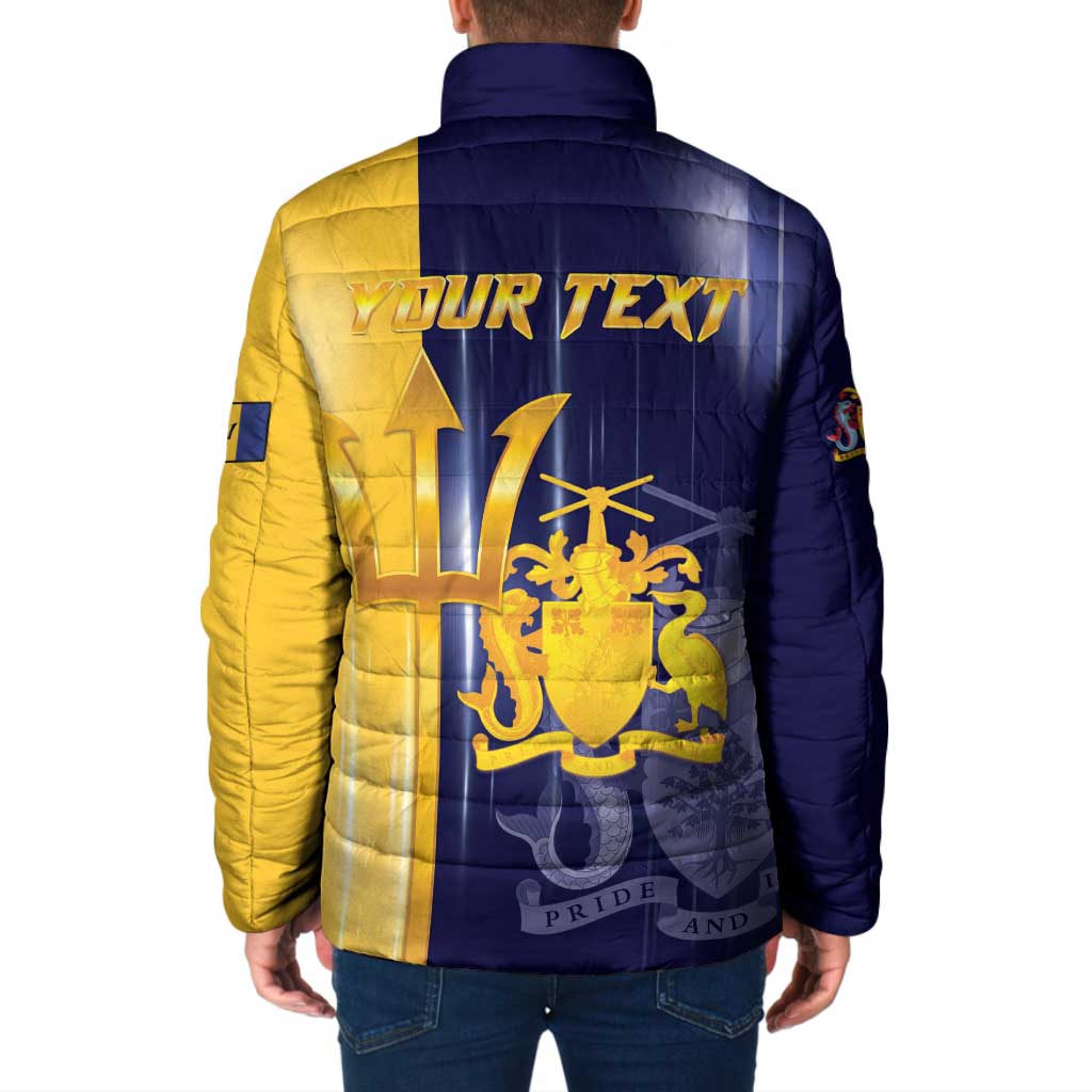 Barbados Independence Day Padded Jacket Proud To Be Barbadian - Wonder Print Shop