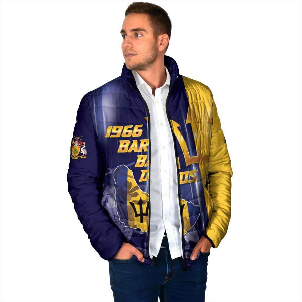 Barbados Independence Day Padded Jacket Proud To Be Barbadian - Wonder Print Shop