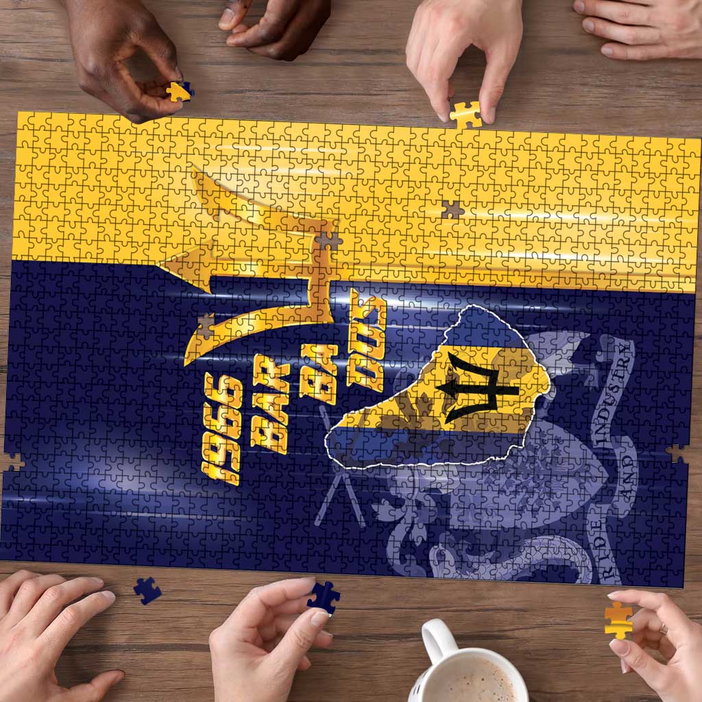Barbados Independence Day Puzzle Proud To Be Barbadian - Wonder Print Shop