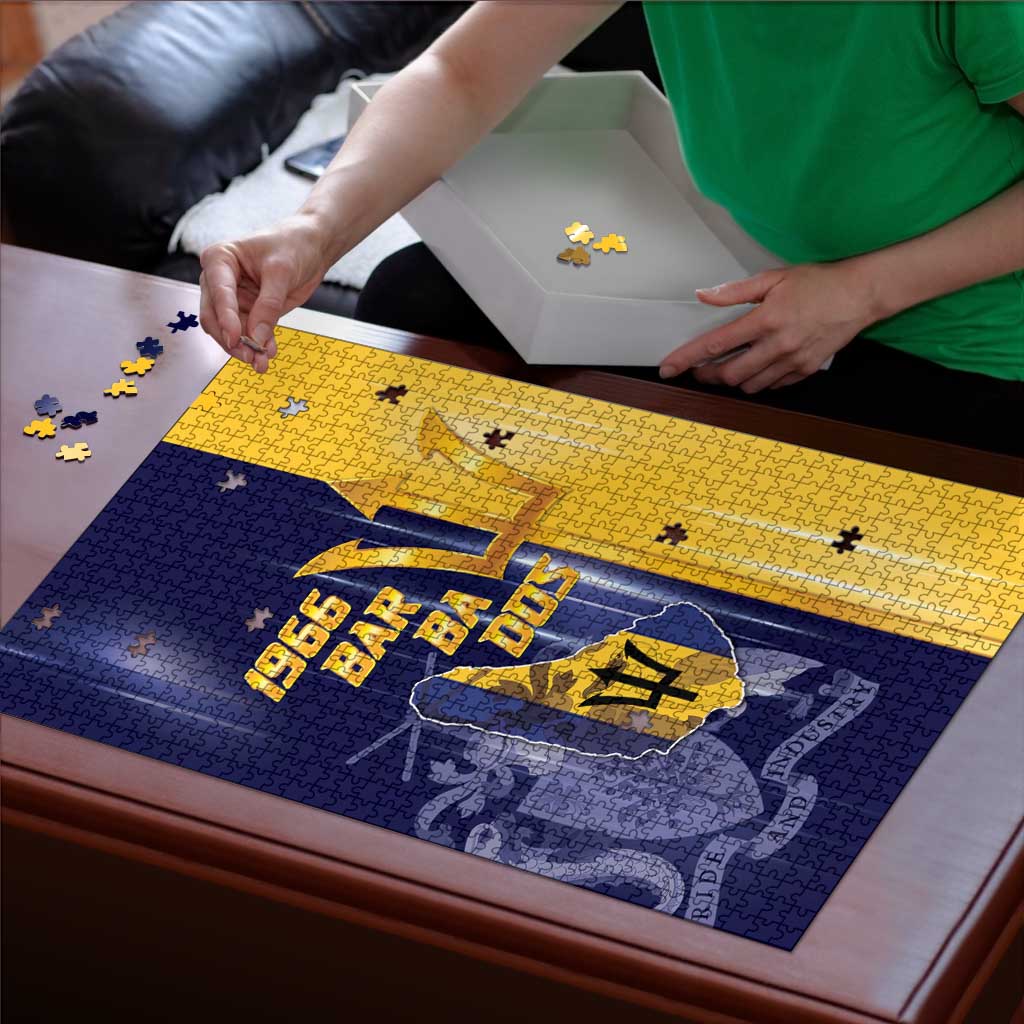 Barbados Independence Day Puzzle Proud To Be Barbadian - Wonder Print Shop