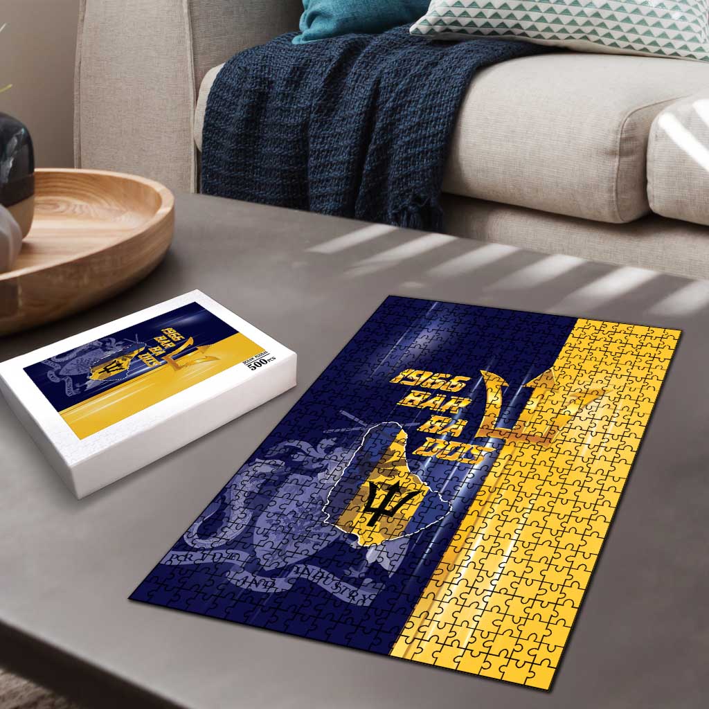 Barbados Independence Day Puzzle Proud To Be Barbadian - Wonder Print Shop