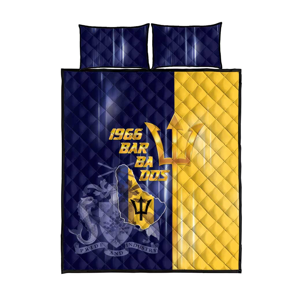 Barbados Independence Day Quilt Bed Set Proud To Be Barbadian - Wonder Print Shop
