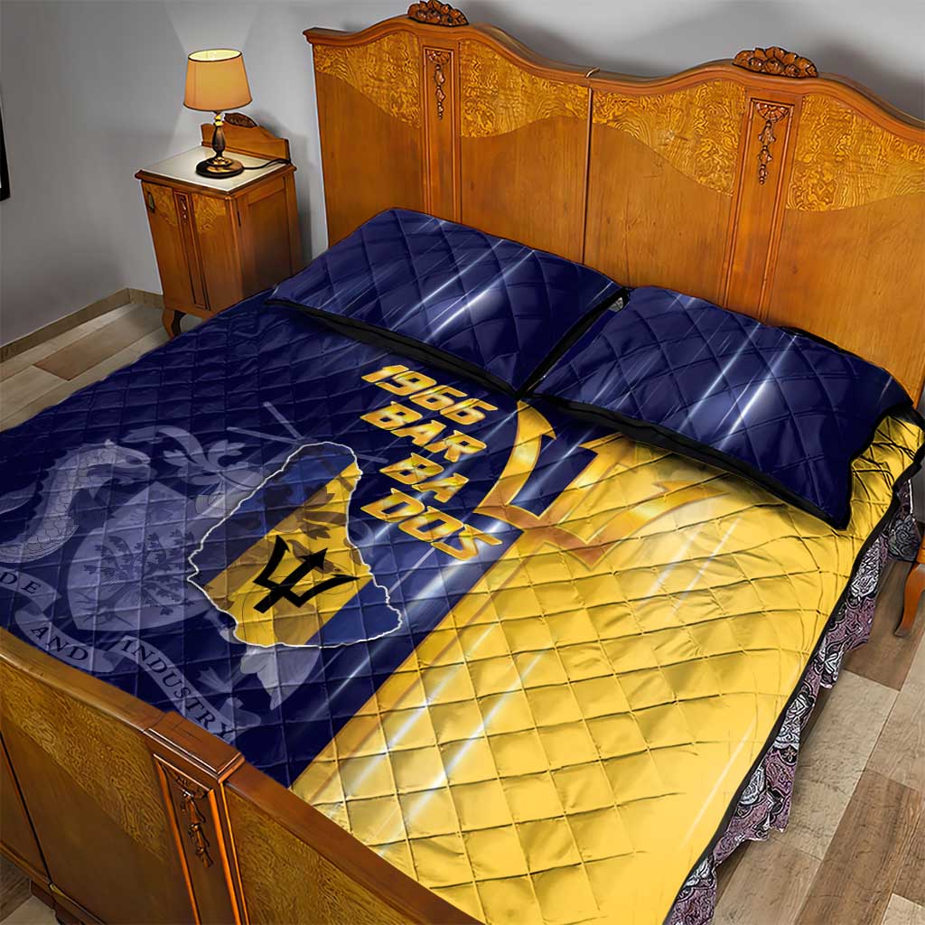 Barbados Independence Day Quilt Bed Set Proud To Be Barbadian - Wonder Print Shop