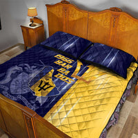 Barbados Independence Day Quilt Bed Set Proud To Be Barbadian - Wonder Print Shop