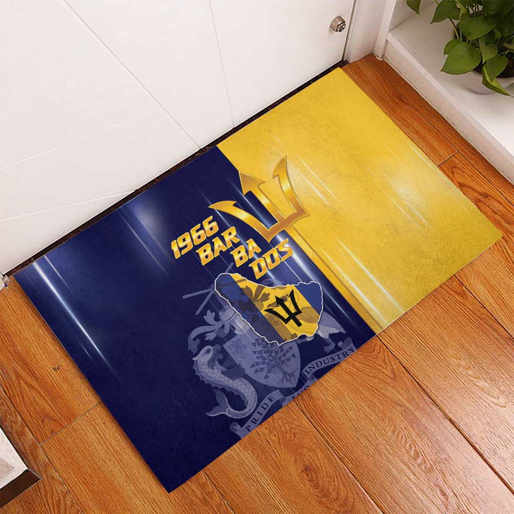 Barbados Independence Day Rubber Doormat Proud To Be Barbadian - Wonder Print Shop