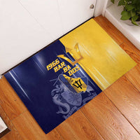 Barbados Independence Day Rubber Doormat Proud To Be Barbadian - Wonder Print Shop