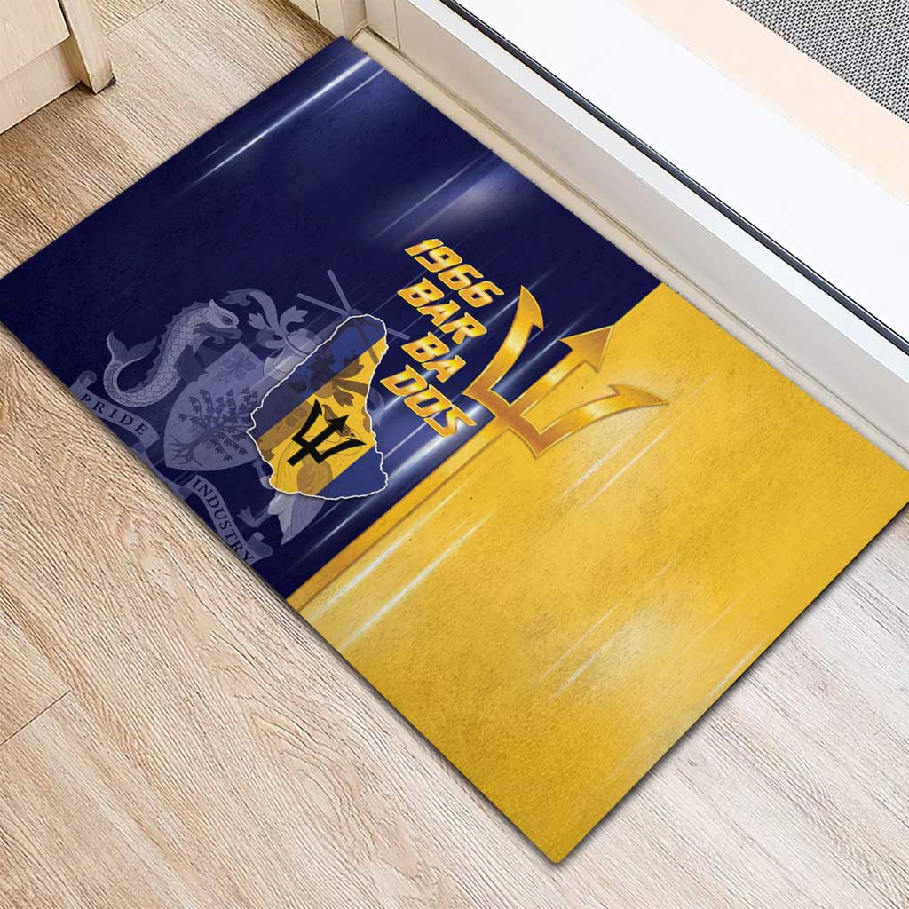 Barbados Independence Day Rubber Doormat Proud To Be Barbadian - Wonder Print Shop
