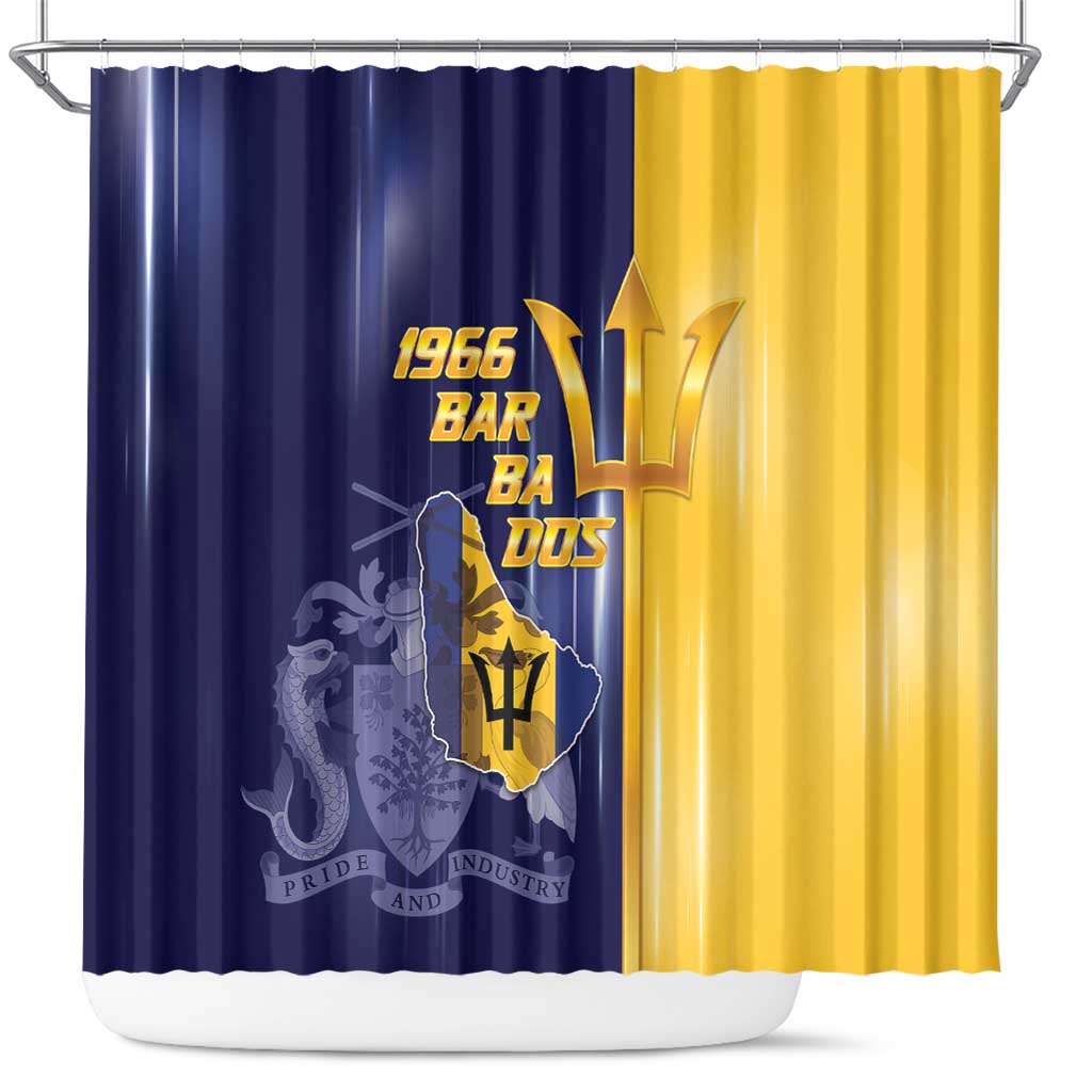 Barbados Independence Day Shower Curtain Proud To Be Barbadian - Wonder Print Shop