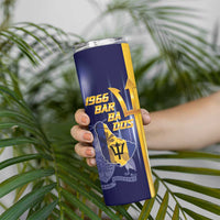 Barbados Independence Day Skinny Tumbler Proud To Be Barbadian - Wonder Print Shop