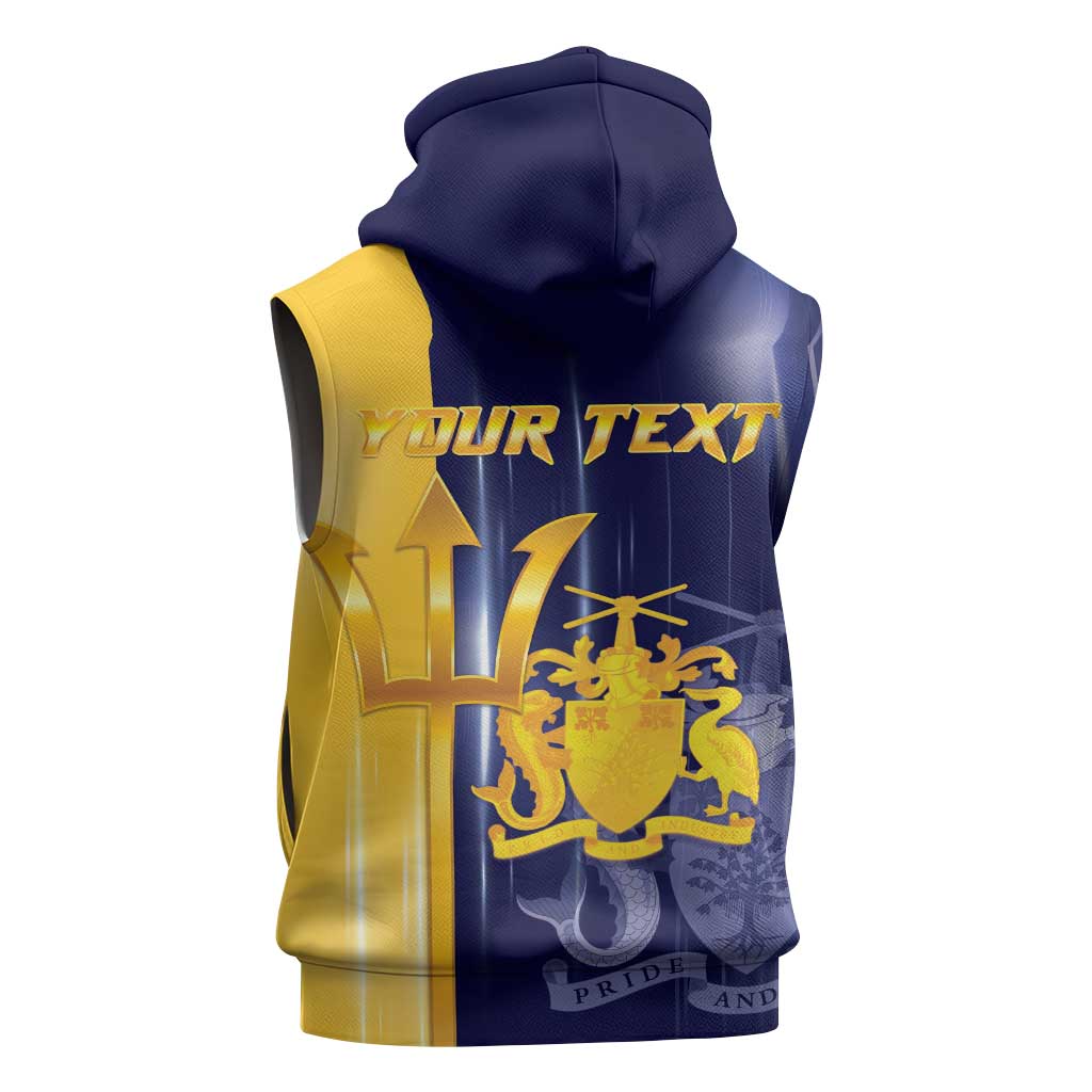 Barbados Independence Day Sleeveless Hoodie Proud To Be Barbadian - Wonder Print Shop