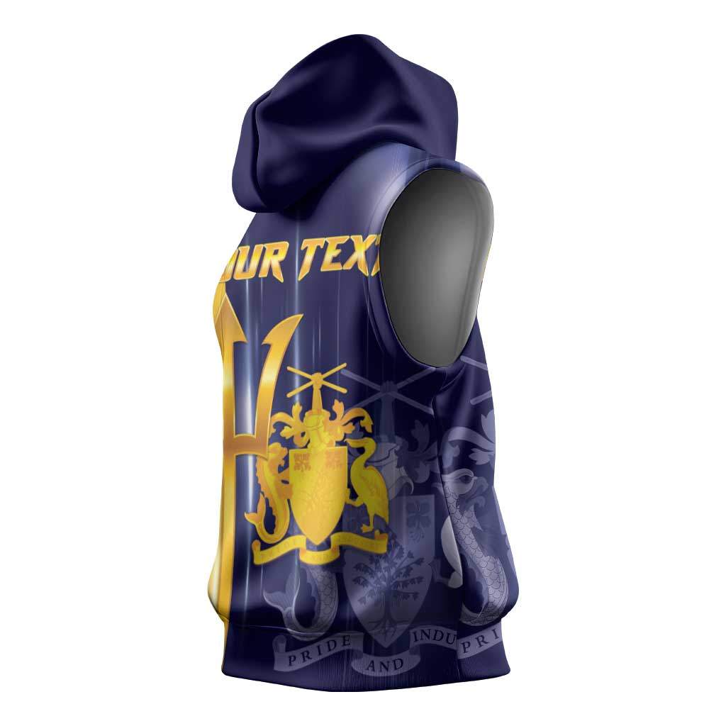 Barbados Independence Day Sleeveless Hoodie Proud To Be Barbadian - Wonder Print Shop
