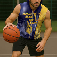 Barbados Independence Day Sleeveless Zip Hoodie Proud To Be Barbadian - Wonder Print Shop