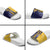 Barbados Independence Day Slide Sandals Proud To Be Barbadian - Wonder Print Shop