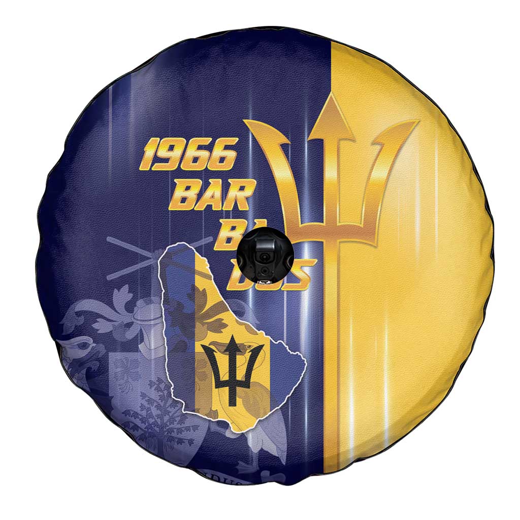 Barbados Independence Day Spare Tire Cover Proud To Be Barbadian - Wonder Print Shop