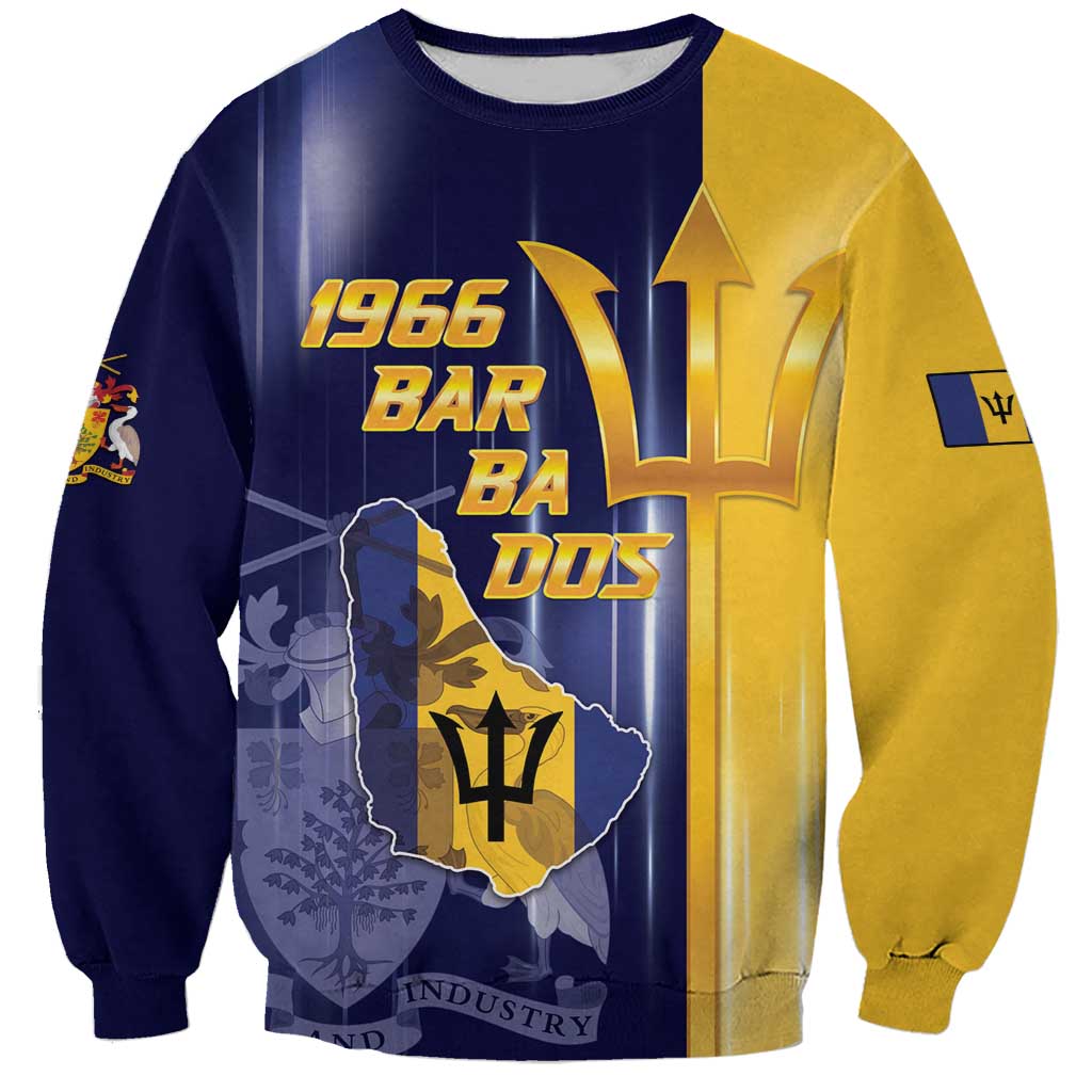 Barbados Independence Day Sweatshirt Proud To Be Barbadian - Wonder Print Shop