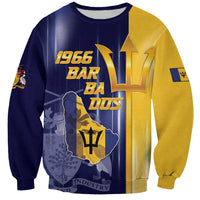Barbados Independence Day Sweatshirt Proud To Be Barbadian - Wonder Print Shop