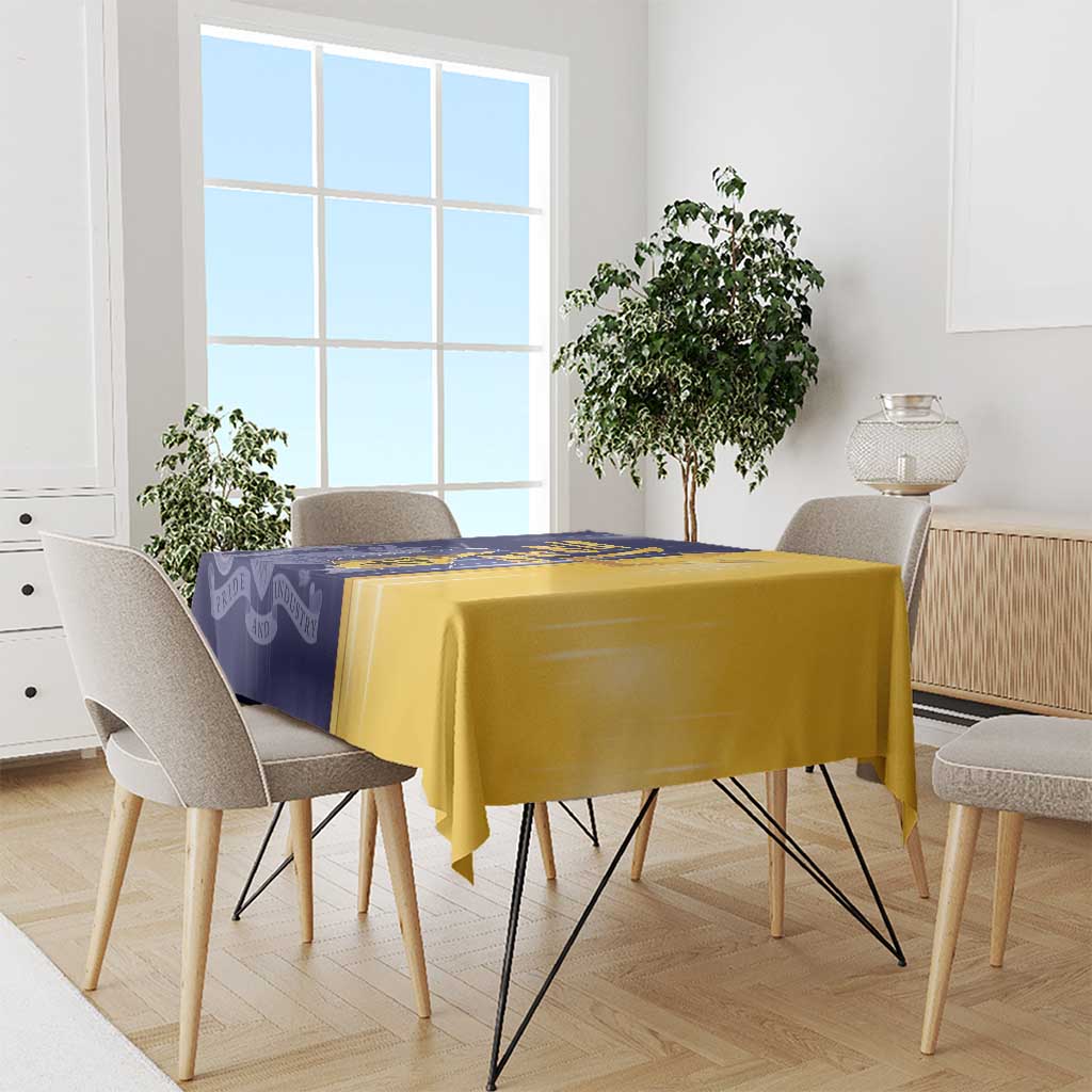 Barbados Independence Day Tablecloth Proud To Be Barbadian - Wonder Print Shop