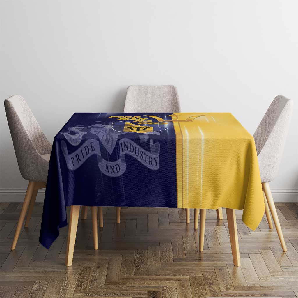 Barbados Independence Day Tablecloth Proud To Be Barbadian - Wonder Print Shop