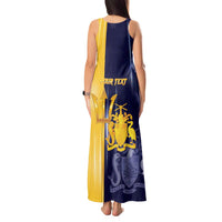 Barbados Independence Day Tank Maxi Dress Proud To Be Barbadian - Wonder Print Shop