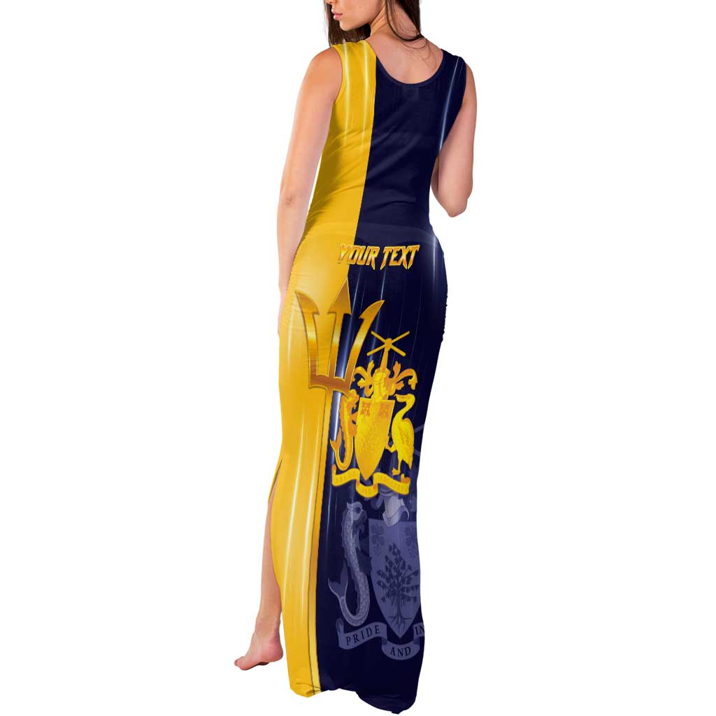 Barbados Independence Day Tank Maxi Dress Proud To Be Barbadian - Wonder Print Shop