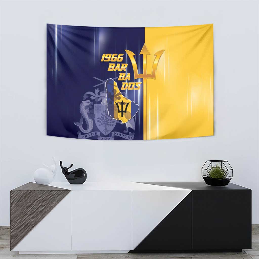 Barbados Independence Day Tapestry Proud To Be Barbadian - Wonder Print Shop