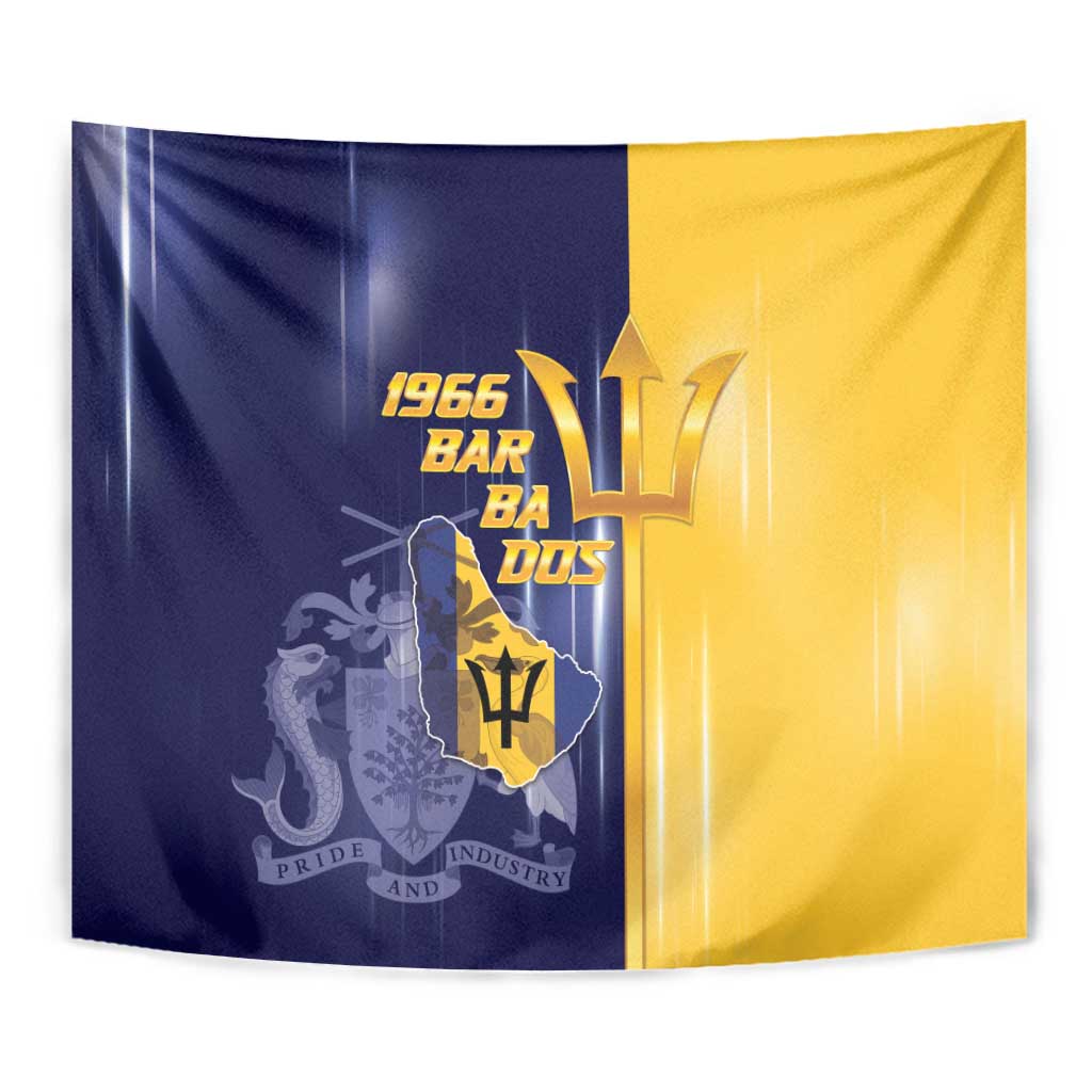 Barbados Independence Day Tapestry Proud To Be Barbadian - Wonder Print Shop