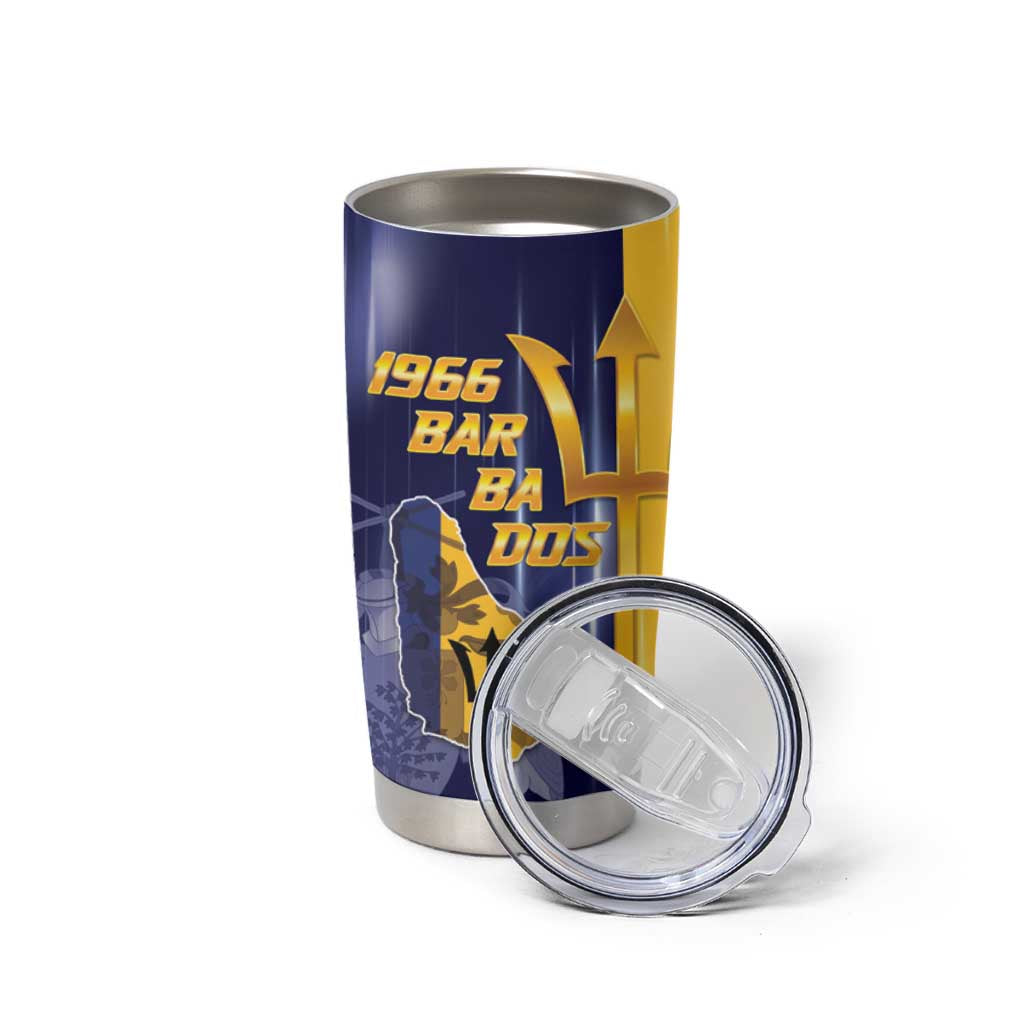 Barbados Independence Day Tumbler Cup Proud To Be Barbadian - Wonder Print Shop