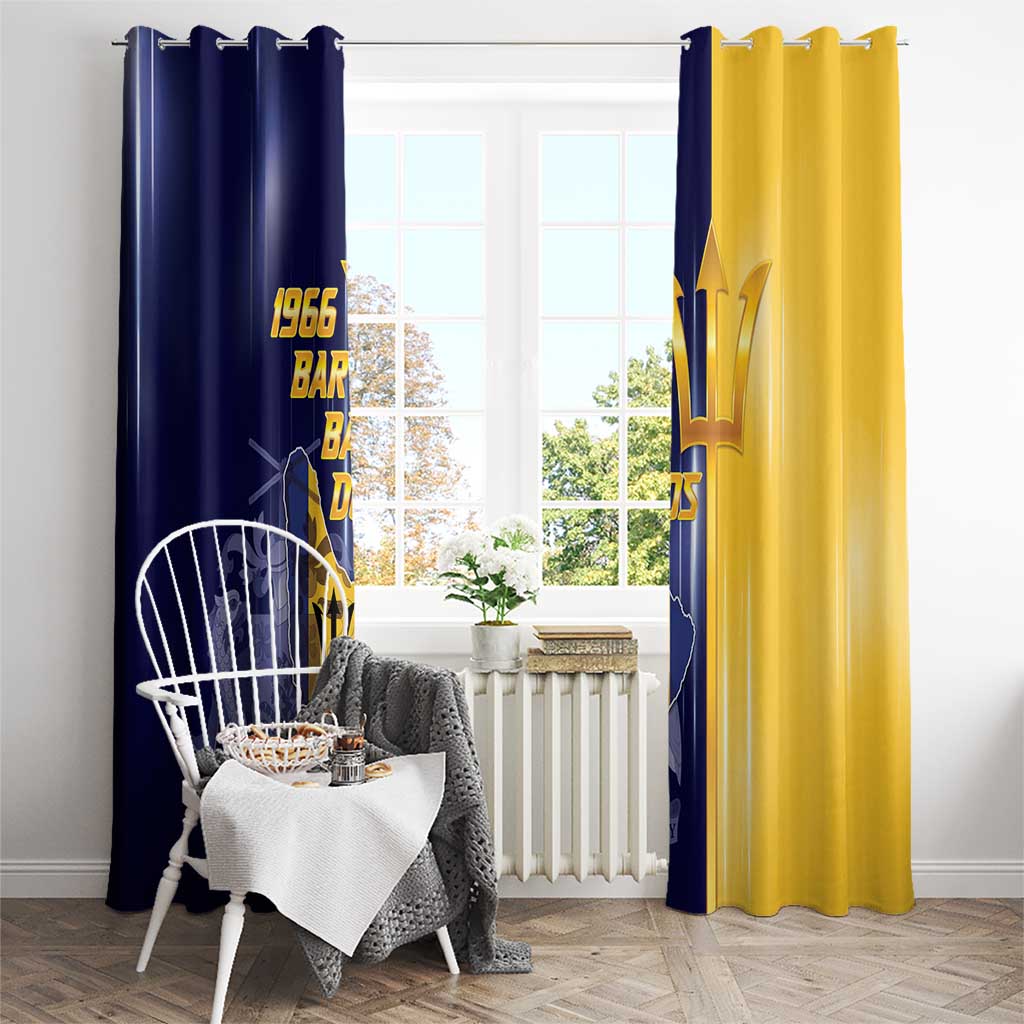 Barbados Independence Day Window Curtain Proud To Be Barbadian - Wonder Print Shop