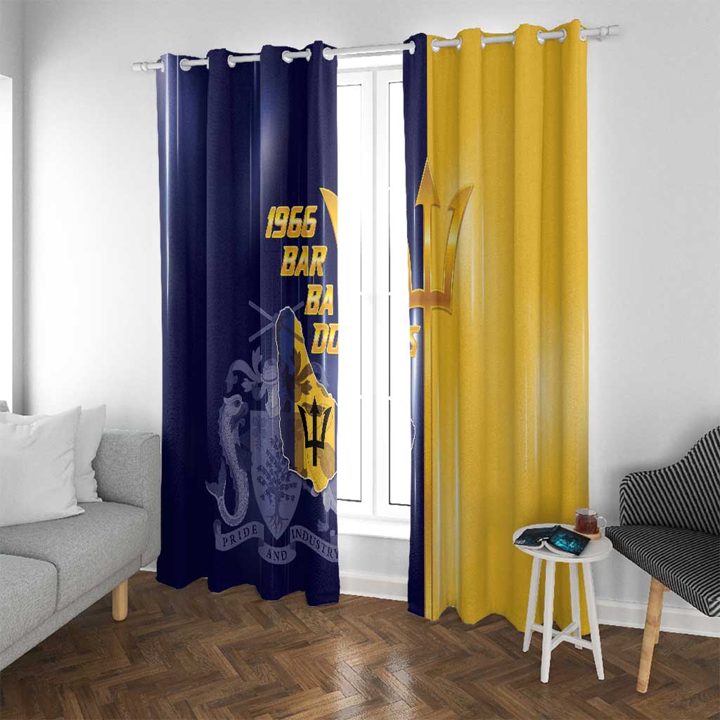 Barbados Independence Day Window Curtain Proud To Be Barbadian - Wonder Print Shop