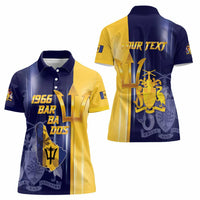 Barbados Independence Day Women Polo Shirt Proud To Be Barbadian - Wonder Print Shop