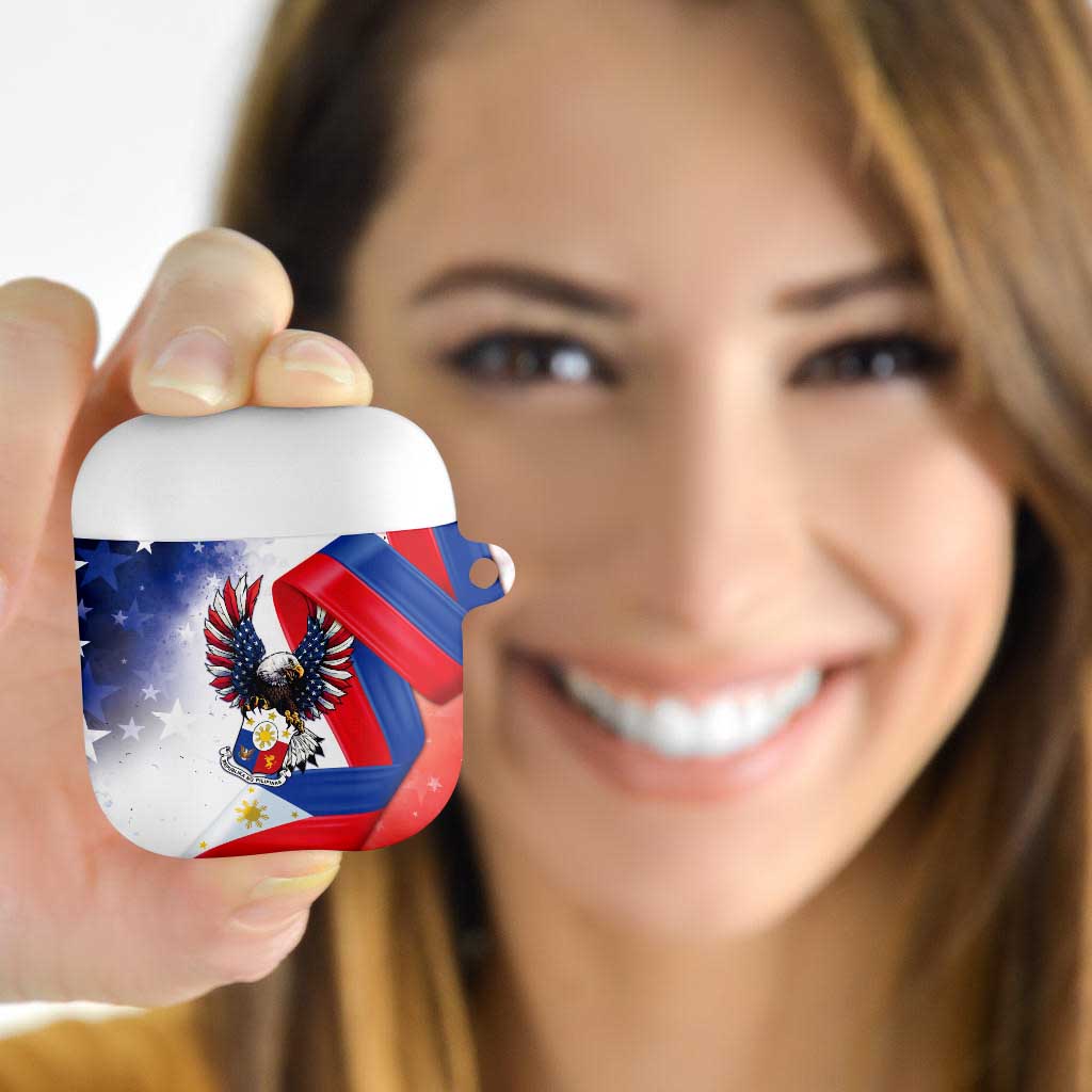 Filipino American History Month AirPods Case Philippines Proud Of My Roots - Wonder Print Shop