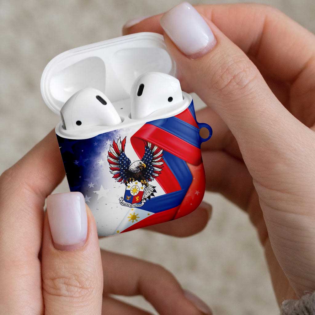 Filipino American History Month AirPods Case Philippines Proud Of My Roots - Wonder Print Shop